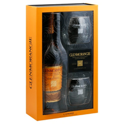 Glenmorangie Whisky Scotch The Original Gift Set 86 Proof - 750 Ml