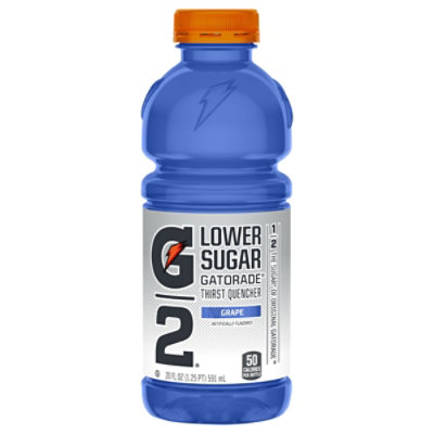 Gatorade G2 Thirst Quencher Low Calorie Grape - 20 Fl. Oz.