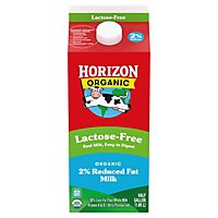 Horizon Organic Milk Lactose Free 2% Reduced Fat Half Gallon - 64 Fl. Oz. - Image 2