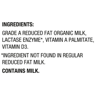 Horizon Organic 2% Reduced Fat Lactose Free Milk Carton - 0.5 Gallon - Image 5