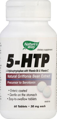 Natures Way 5-Htp 50 Mg Tablets - 60 Count - Image 2