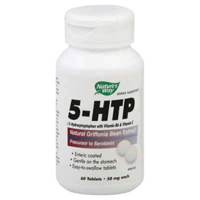 Natures Way 5-Htp 50 Mg Tablets - 60 Count - Image 1
