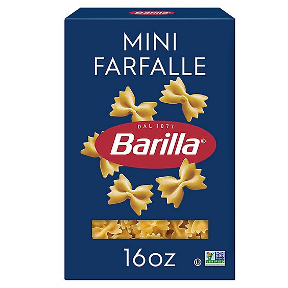 Barilla Pasta Farfalle Mini No. 364 Box - 16 Oz