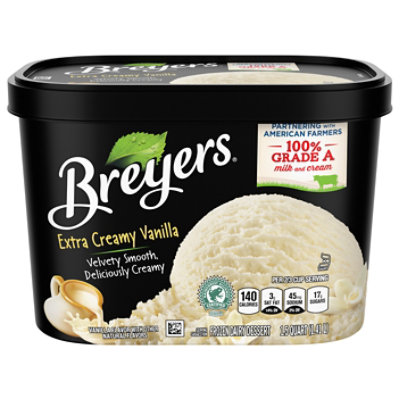 Breyers Extra Creamy Vanilla Frozen Dairy Dessert - 48 Oz - Image 3