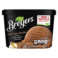 Breyers Ice Cream Original Extra Creamy Chocolate - 48 Oz - Image 6