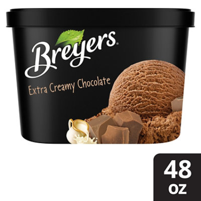 Breyers Ice Cream Original Extra Creamy Chocolate - 48 Oz - Image 1