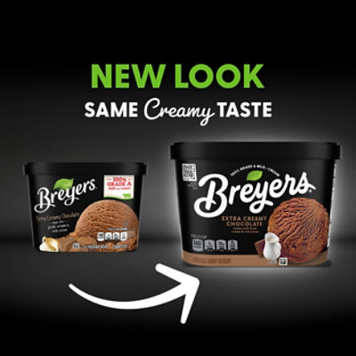 Breyers Ice Cream Original Extra Creamy Chocolate - 48 Oz - Image 2