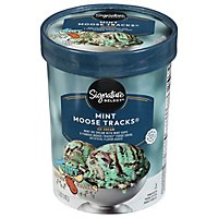 Signature SELECT Ice Cream Alaskan Classics Premium Mint Moose Tracks - 1.50 Quart - Image 2