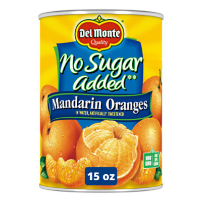 Del Monte Mandarin Oranges No Sugar Added - 15 Oz - Image 1