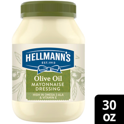 Hellmanns Mayonnaise Dressing Olive Oil - 30 Oz - Image 2
