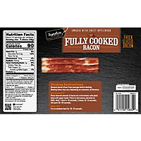 Signature SELECT Fully Cooked Bacon Thick Sliced Smoked With Sweet Applewood - 2.1 Oz - Image 3