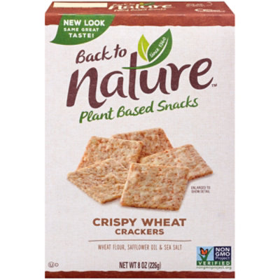 back to NATURE Crackers Crispy Wheat - 8 Oz - Image 3