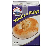 Rays New York Bagels Bialys 6 Count - 17 Oz