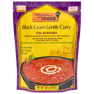 Kitchens Of India Black Lentil Curry - 10 Oz