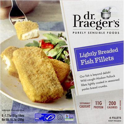 Dr Praeger Fish Fillets - 12 Oz