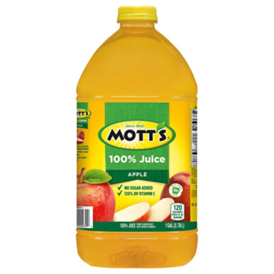 Motts Juice 100% Apple Original - 128 Fl. Oz. - Image 4