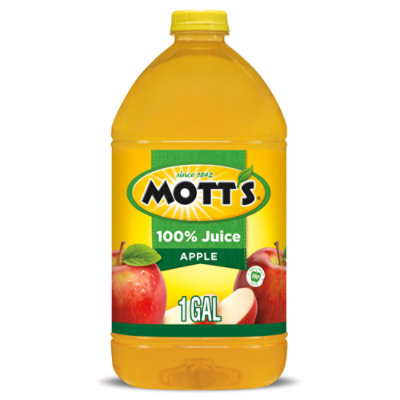 Motts Juice 100% Apple Original - 128 Fl. Oz.