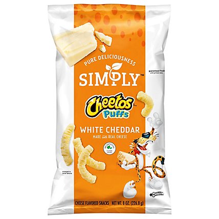 Cheetos White Cheddar Flavored Puffs - 8 Oz - Image 2