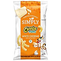 Cheetos White Cheddar Flavored Puffs - 8 Oz - Image 1