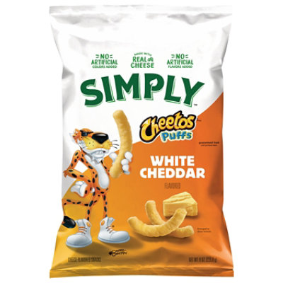 Cheetos White Cheddar Flavored Puffs - 8 Oz