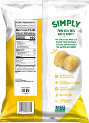 Lays Potato Chips Simply Thick Cut Sea Salted - 8.5 Oz - Image 6