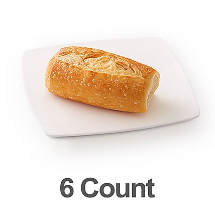 Bakery Rolls French - 6 Count - Image 1