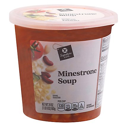 Signature Cafe Minestrone Soup - 24 Oz. - Image 3