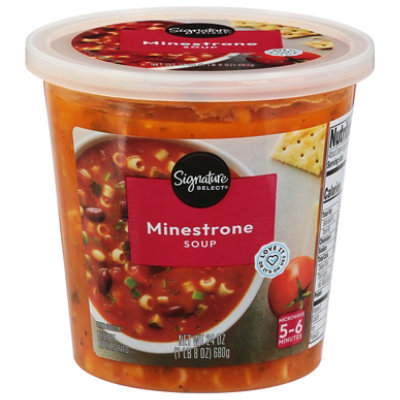 Signature Select Minestrone Soup - 24 Oz - Image 1