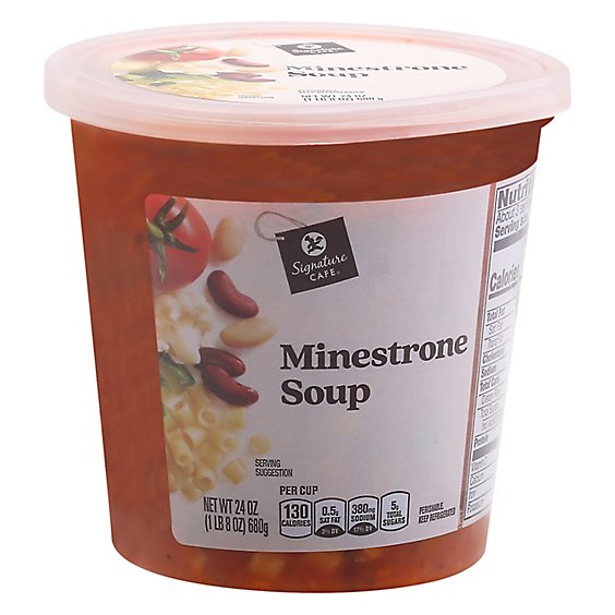 Signature Cafe Minestrone Soup - 24 Oz.