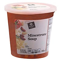 Signature Cafe Minestrone Soup - 24 Oz. - Image 1