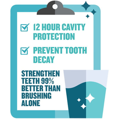 LISTERINE Smart Rinse Mouthwash Anticavity Mint Shield - 16.9 Fl. Oz. - Image 4