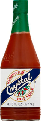 Crystal Hot Sauce Bottle - 6 Fl. Oz. - Image 2