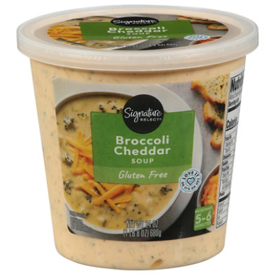 Signature Select/Cafe Broccoli & Cheddar Soup - 24 oz. - Image 3