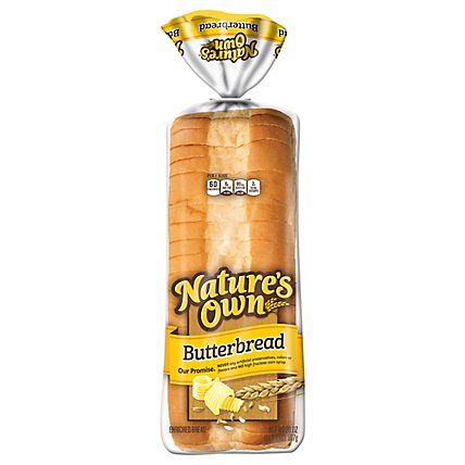Natures Own Butterbread Sliced White Bread - 20 Oz - Image 3