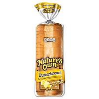 Natures Own Butterbread Sliced White Bread - 20 Oz - Image 1