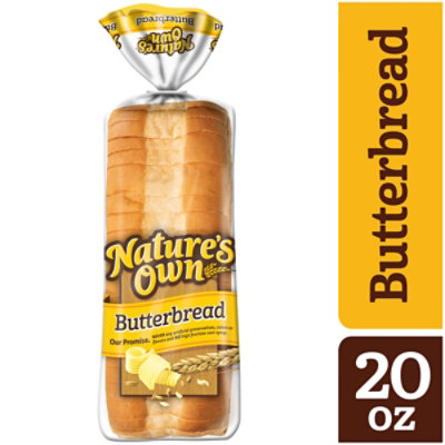 Natures Own Butterbread Sliced White Bread - 20 Oz - Image 2