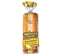 Natures Own Butterbread Sliced White Bread - 20 Oz