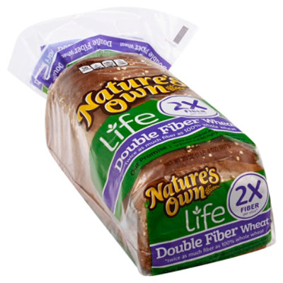 Natures Own Healthline Doulbe Fiber Bread - 20 Oz