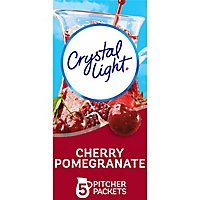 Crystal Light Cherry Pomegranate Naturally Flavored Powdered Drink Mix Pitcher Packets - 5 Count - Image 1