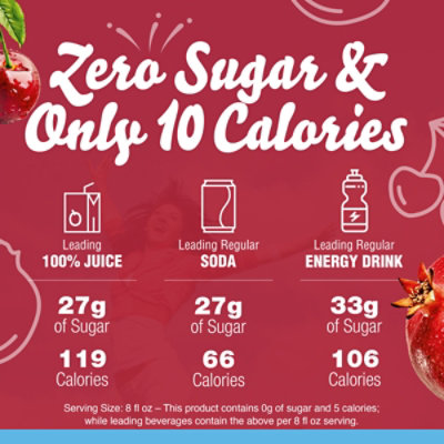 Crystal Light Cherry Pomegranate Naturally Flavored Powdered Drink Mix - 5 Count - Image 3