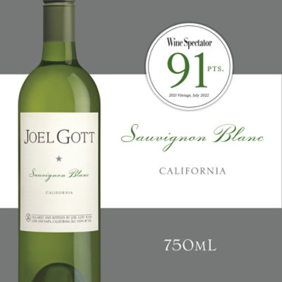 Joel Gott Sauvignon Blanc White Wine Bottle - 750 Ml