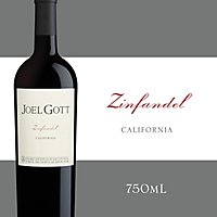 Joel Gott Wines Zinfandel Red Wine Bottle - 750 Ml - Image 1