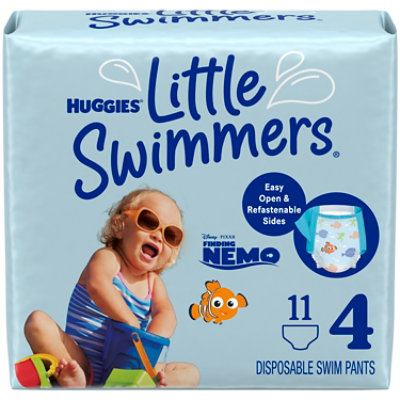 Huggies Little Swimmers Swim Diapers Disposable Medium - 11 Count - Image 1