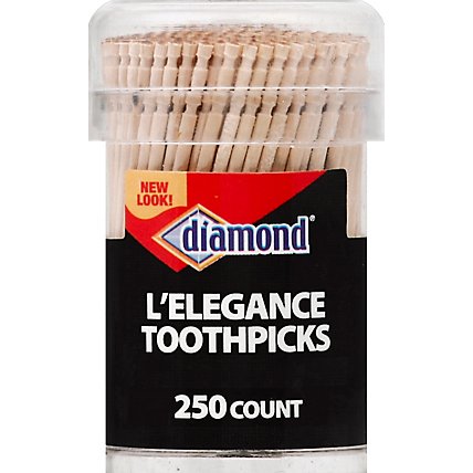 Diamond Toothpicks L Elegance Cup - 250 Count - Image 2