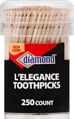 Diamond Toothpicks L Elegance Cup - 250 Count - Image 2