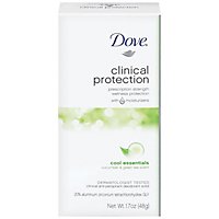 Dove Clinical Protection Antiperspirant Deodorant Stick Cool Essentials - 1.7 Oz - Image 3
