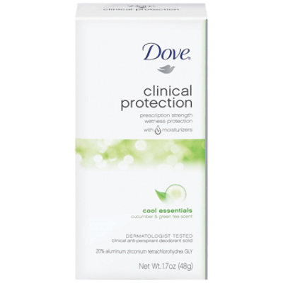 Dove Clinical Protection Antiperspirant Deodorant Stick Cool Essentials - 1.7 Oz - Image 2