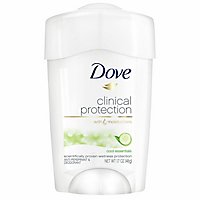Dove Clinical Protection Antiperspirant Deodorant Stick Cool Essentials - 1.7 Oz - Image 1