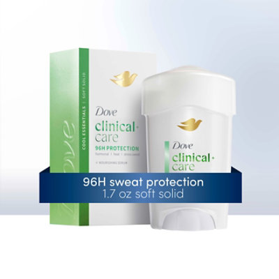 Dove Clinical Protection Antiperspirant Deodorant Stick Cool Essentials - 1.7 Oz - Image 4