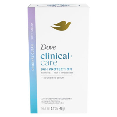 Dove Clinical Protection Original Clean Antiperspirant Deodorant - 1.7 Oz - Image 2